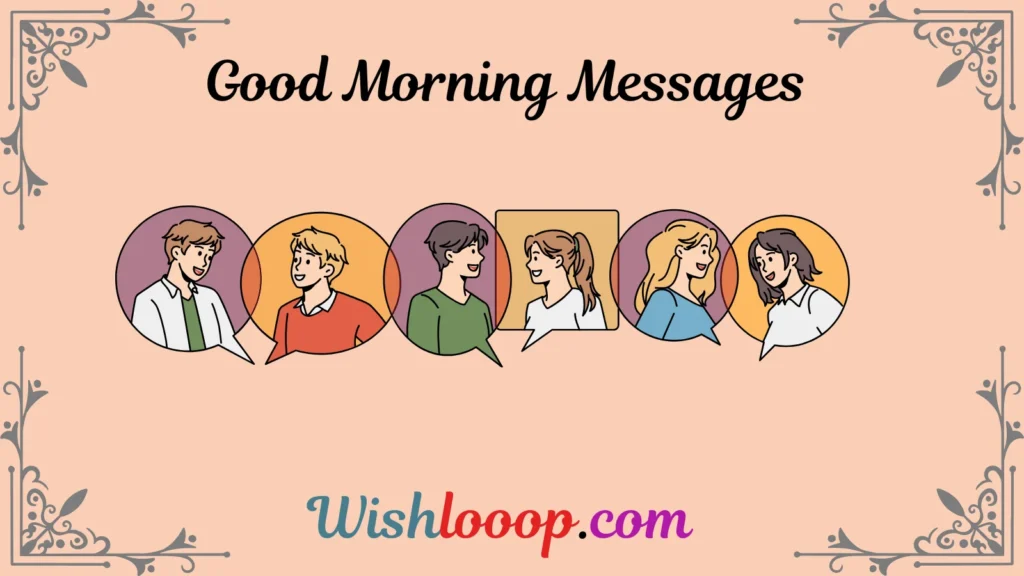 Good Morning Messages for Friends 